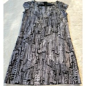 Sam Edelman Shift Zip Lined Dress Medium